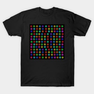 pop art polka dots pattern T-Shirt